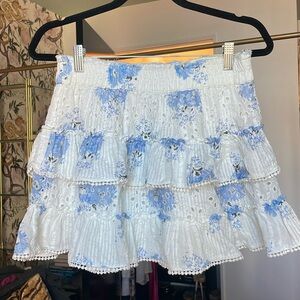 LoveShackFancy miniskirt